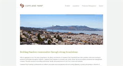 Desktop Screenshot of copelandparkproperties.com